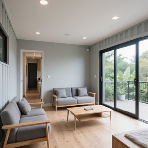 Container nhà di động nhà Trailer gấp nhà đúc sẵn 20 'Container vận chuyển - Product Image 5