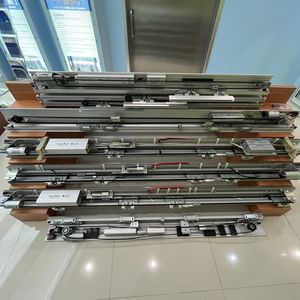 Công nghiệp cửa trượt tự động điều hành cho khách sạn & Mall sử dụng thép không gỉ xây dựng hiệu suất cao vi điều khiển - Product Image 6