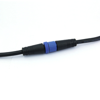 Câble de connecteur mâle-femelle étanche DTEAM 2 broches IP67, prise industrielle aviation AC/DC, cordon d'alimentation LED pour automobile