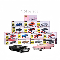 Burago Moulage Sous Pression 1:64 911 gtr Métal supercar Mini Modèle De Voiture Affichage Jouet Miniature Modèle De Voiture Enfant Jouets Adultes Collection Artware