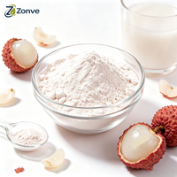 OEM Superfood Natuurlijk Lychee Poeder Antioxidanten Grondstof voor Functioneel Voedingsproduct Lychee Sap Poeder