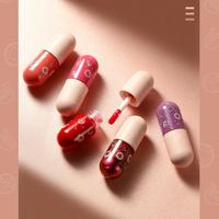 Shangke — Mini capsules de maquillage durable, bâton à lèvres Sexy mat, Gloss chair, 18 couleurs