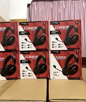 Casque de jeu sans fil HyperX Cloud III pour PC/PS5/PS4, autonomie de 120 heures, audio spatial DTS sans fil 2,4 GHz, 53 mm