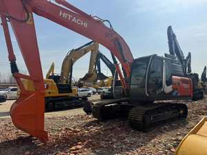 Excavadora de cadenas usada Hitachi ZX200 de 20 toneladas con certificación CE EMC, alta potencia de excavación, bomba hidráulica Shimadzu y motor con engranajes. - Product Image 3