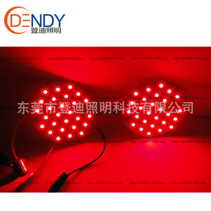 Dengdi สัญญาณไฟเลี้ยว LED ที่อยู่อาศัยแบบรมควันสำหรับรถจักรยานยนต์ Harley FLTR 2Y Dk004 12V - Product Image 3