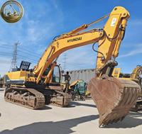 Excavadora Hidráulica Usada Hyundai 520LC de 50 Toneladas, con Gran Potencia para Construcción de Carreteras y Trabajos de Cimentación