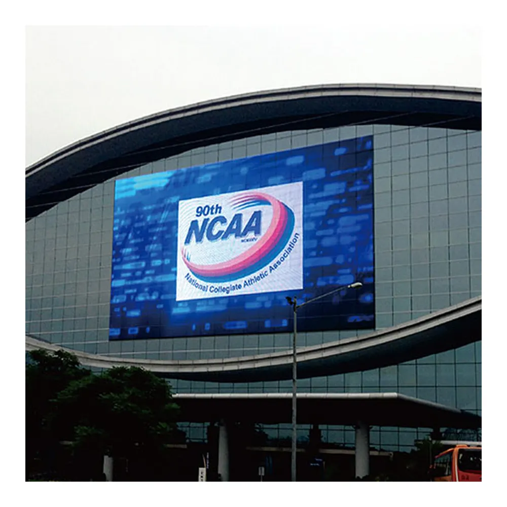 P5 P8 P10 peraga Iklan Digital luar ruangan tahan air peraga layar Panel Led papan reklame untuk tengara Urban