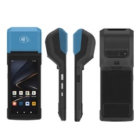 Senraise SDK Android 14.0 OS, Terminal POS Portátil con Lector de Códigos QR, Impresora Térmica de 58 mm, POS 4G
