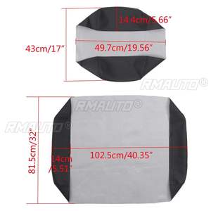 Funda de Asiento para Carro de Golf, Alfombrilla Protectora Transpirable de Microfibra para Yamaha G-11 G-22 G11 G22 - Product Image 6