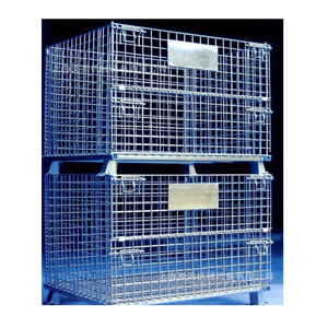 מתקפל מזרן כלוב חוט רשת מלגזה מיכל רשת רול stillage כלוב - Product Image 5