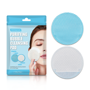 OEM ODM Tampons exfoliants au <span class=keywords><strong>coton</strong></span> à l'acide glycolique pour nettoyage en profondeur, démaquillants et tampons zéro pores - Product Image 3