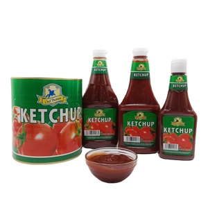 Pâte de tomate en fût à ouverture facile, <span class=keywords><strong>Brix</strong></span> 36-38, 28-30, 22-28%, en conserve, 2200g, 400g, 850g, 3000g, Ketchup - Product Image 1