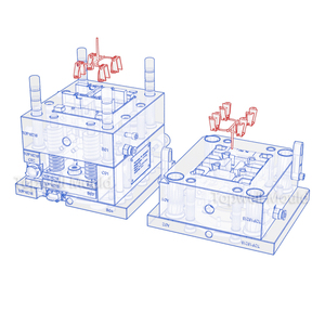 Chuyên nghiệp tiêm molder đúc nhựa container thiết kế sản xuất khuôn lắp ráp khuôn - Product Image 2