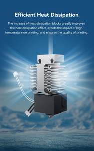 Creality <span class=keywords><strong>Ender</strong></span>-<span class=keywords><strong>3</strong></span> V3 Se Hotend Kit <span class=keywords><strong>Buse</strong></span> en alliage de cuivre (pas de colmatage étanche Extrusion précise Chauffage rapide Heati efficace - Product Image 5