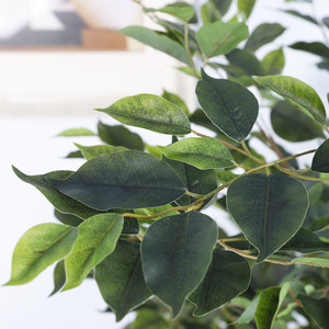 Árbol Bonsái Artificial de Ficus de Dos Tonos, 200 cm+, Simulación Realista, Decoración para Interiores del Hogar, Decoración para Bodas - Product Image 2