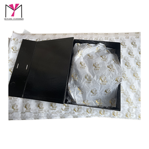 Custom Gift <b>Wrapping</b> Tissue <b>Paper</b> Golden Soft <b>Paper</b> Printed Logo Uncoated Colorful Compatible Hair Packaging - Product Image 5