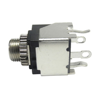 PJ-301BM Panel Mount Mono Jack 3.5mm 30V DC 0.5A 4-Pin