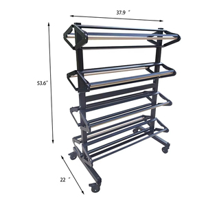 Jh-mech giấy cuộn cắt cho 36 inch treo tường hoặc bảng Top kraft giấy cuộn giá - Product Image 3