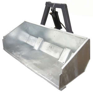 Mini petit <span class=keywords><strong>tracteur</strong></span> accessoire chargeur seau 4FT 48 pouces arrière rock seau avec <span class=keywords><strong>3</strong></span> <span class=keywords><strong>points</strong></span> d'inclinaison cylindre <span class=keywords><strong>hydraulique</strong></span> à vendre - Product Image 2