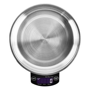 Bilancia da cucina impermeabile parlante manuale con pesatura a colori 1kg di informazioni nutrizionali - Product Image 3