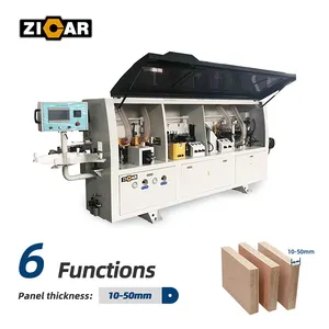 ZICAR Machine à plaquer les chants automatique à grande vitesse coupe polissage et fin machine à plaquer les chants maquina para melamina