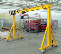 Grue à portique mobile compacte 2T 3T pour atelier