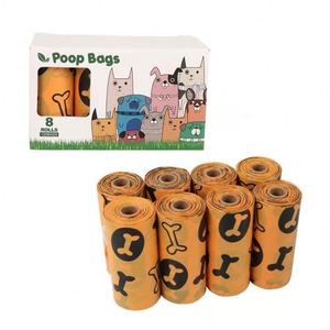 Pet Poop Waste Disposal <b>Bag</b> Biodegradable <b>Compostable</b> Degradable Dog Poop Poo Pop <b>Bag</b> Cornstarch Poop <b>Bag</b> for Dog - Product Image 1