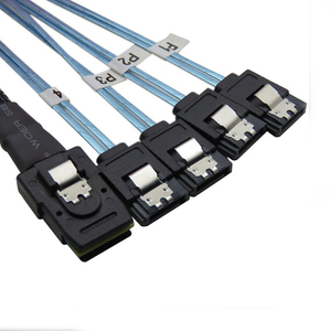 Bảng Điều Khiển Raid Bo Mạch Chủ 0.5M Mini SAS 36P Sff 8087 Đến 4 * <span class=keywords><strong>Sata</strong></span> <span class=keywords><strong>7P</strong></span> SAS Cáp Ổ Cứng Bảng Nối Đ<span class=keywords><strong>a</strong></span> Năng Với Cổng <span class=keywords><strong>Sata</strong></span> - Product Image 6