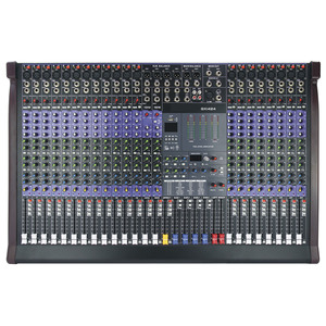 Consola mezcladora profesional para DJ GXiProfessional de 16, 24 y 32 canales con MP3, USB, Bluetooth, procesador de 99 efectos para presentaciones en escenario. - Product Image 2