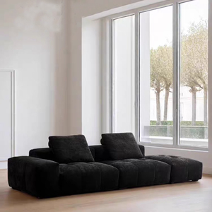 Canapé d'angle en tissu doux de style crème, grand format, pour <span class=keywords><strong>villa</strong></span>, moderne, élégant, haut de gamme, design, pour <span class=keywords><strong>la</strong></span> maison - Product Image 6