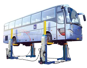 widely used MAXIMA FC85W 4 column double car lift pneumatic column lift