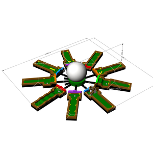 Campo de <span class=keywords><strong>Mini</strong></span> <span class=keywords><strong>Golf</strong></span> Inflable de PVC de 9 Hoyos con Obstáculos Divertidos para Uso <span class=keywords><strong>en</strong></span> Interiores y Exteriores <span class=keywords><strong>en</strong></span> <span class=keywords><strong>Casa</strong></span> y <span class=keywords><strong>en</strong></span> la Escuela - Product Image 6