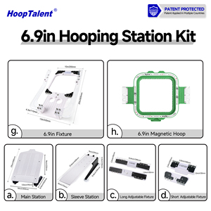 Kit de Inicio Magnético Mighty Frame Hooping Station Board para Máquinas de Bordar <span class=keywords><strong>Janome</strong></span> <span class=keywords><strong>MB4</strong></span> MB4S MB7 MB7S - Product Image 4