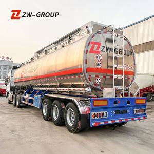 Semirremolque Cisterna de 3 Ejes y 55000L - 5 Compartimentos de Aleación de Aluminio para Transporte - Product Image 5