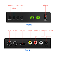 Récepteur numérique HD Récepteur de télévision terrestre STB Décodeur H264 Indonésie hd Modulateur Stb Dvb T2