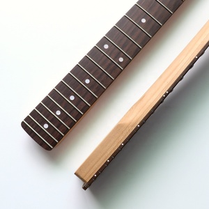 Mástil de guitarra eléctrica TL/ST de arce tostado sin terminar de 25.5 pulgadas con 22 trastes y diapasón de palisandro - Product Image 5