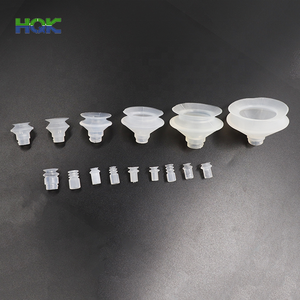 Klare kleine Vakuum-Saugnäpfe cnc transparenter Silikon-Saugnapf kleiner Silikon-Vakuums auger - Product Image 3