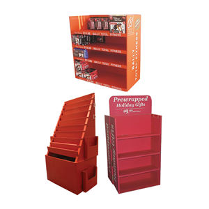 Store Supermarket Promotion Fsdu Pop Floor Standing <b>Wall</b> Cardboard Products <b>Display</b> Stand - Product Image 6