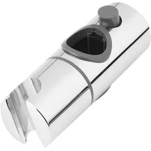 Redge-บูชสไลเดอร์ชุบโครเมียม ABS,สำหรับห้องอาบน้ำฝักบัวแบบยึดกับฐานตะขอยึดผนังที่วางสปริงเกอร์แบบยกที่นั่ง