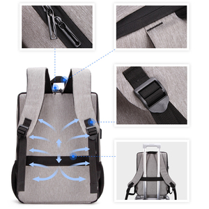 Custom 2025 Business Usb <b>Anti</b> <b>Theft</b> Men Smart Travel Bag Waterproof Laptop <b>Backpacks</b> - Product Image 6