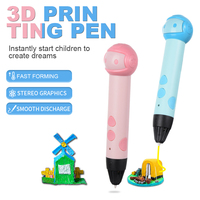 Pena printer 3d mainan diy untuk anak-anak dewasa diy mainan Natal 3d filamen cetak abs/pla 1.75mm untuk pena gambar 3d pena