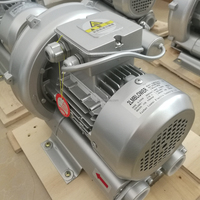 370W basse puissance monophasé 220V 0.5HP moteur électrique aspiration d'air régénératif Turbo anneau souffleur poisson crevettes étang agriculture