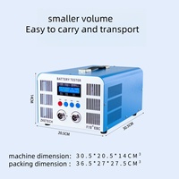 Cargador/Descargador EBC-A50L de 50A 110V/220V, Probador de Capacidad de Batería Electrónico para UE, AU, EE. UU., ¡Gran Venta!