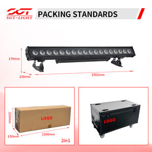 Luz de Escenario 18x12W RGBW 6en1, Luz Lineal de Píxeles, Control DMX, Proyector LED Decorativo para Interiores, Fondo de Boda - Product Image 2