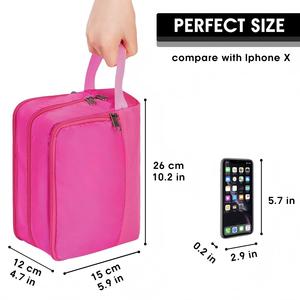 Custom Color Makeup <b>Bag</b> Water-Resistant Nylon <b>Travel</b> <b>Wash</b> <b>Bag</b> Lightweight Dopp Kit for Women - Product Image 5