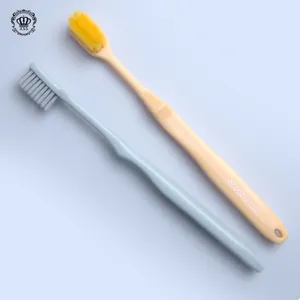 Escova de dentes para clareamento dental, escova larga e macia, escova de dentes com cerdas duplas para dentes limpos, ideal para uso ortodôntico, XiBrush OEM
