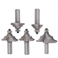 OEM Outils de nettoyage du bois personnalisés en carbure monobloc CNC Mèche de toupie à revêtement Altin Mèche de toupie à bois Support ODM