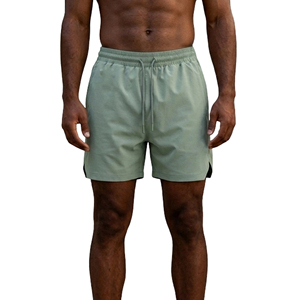 Shorts de Playa para Hombre de Secado Rápido, Tela de Nailon Ripstop Impermeable con Cintura Elástica para Correr, Entrenamiento, Impresión Personalizada - Product Image 1