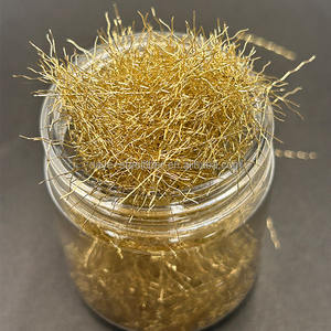 Serat Baja gelombang berlapis tembaga 13MM serat baja logam mikro beton diperkuat untuk bahan bangunan lantai Industri - Product Image 4