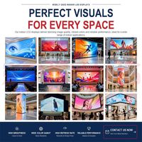 Écran LED d'intérieur Q1.5, affichage couleur, module LED d'intérieur, installation de mur vidéo publicitaire pour salles de conférence